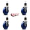 Service Caster 5'' Solid Poly Wheel Swivel 1-7/8'' Expanding Stem Caster Set, 4PK SCC-EX20S514-SPUS-178-4 - alternate 4